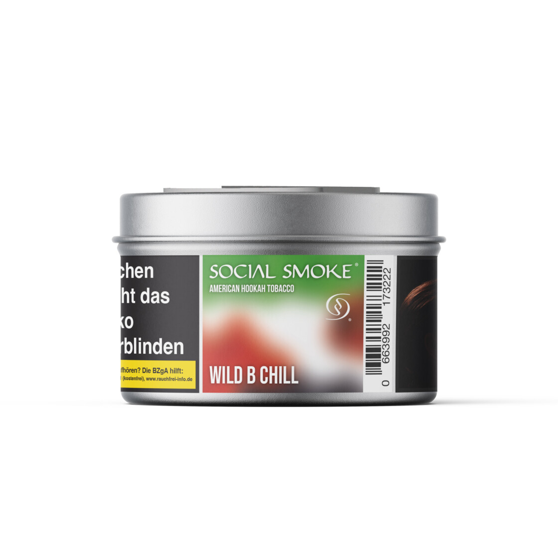 Social Smoke - Wild B CHILL - 200g TT