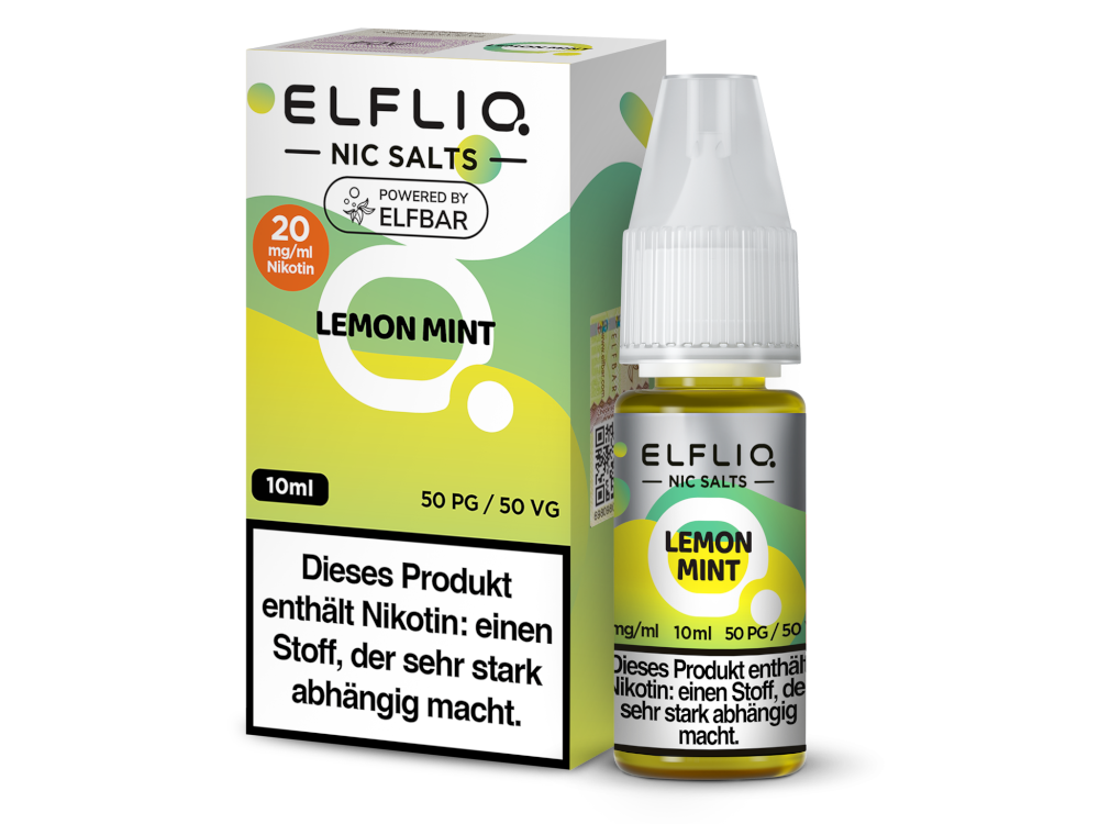 ElfLiq by Elfbar - Lemon Mint 10ml - 20mg