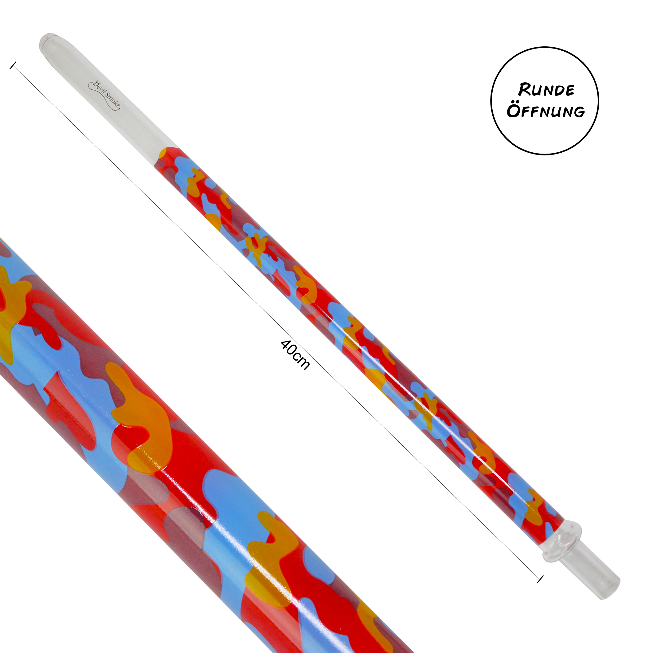 Devil Smoke - Camouflage - Bubble rund