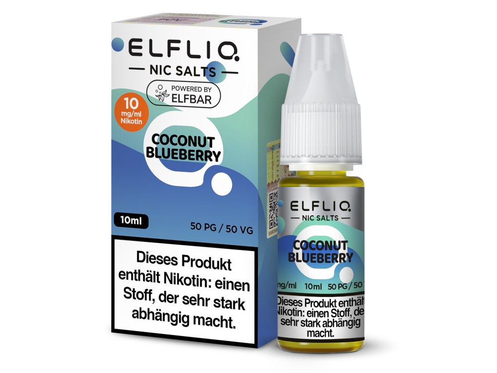 ElfLiq by Elfbar - Coconut Blueberry 10ml - 10mg
