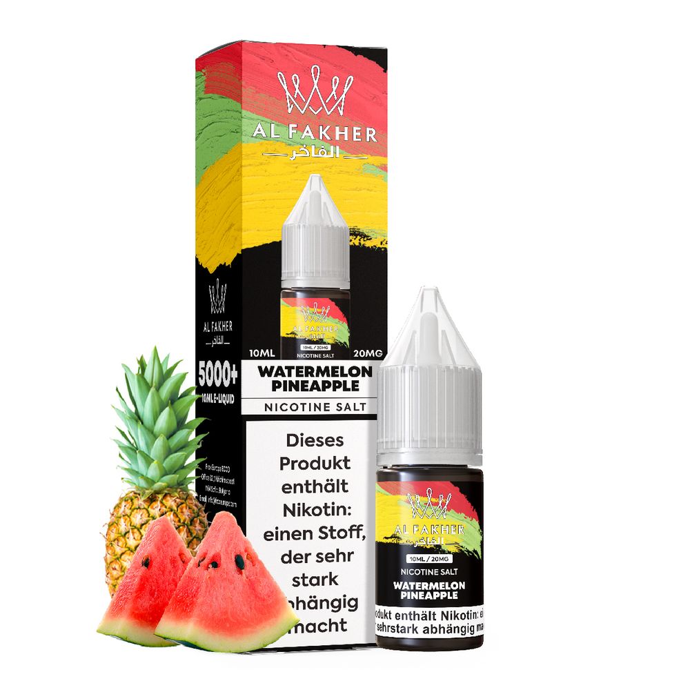 Al Fakher Liquid - Watermelon Pineapple 10ml - 20mg