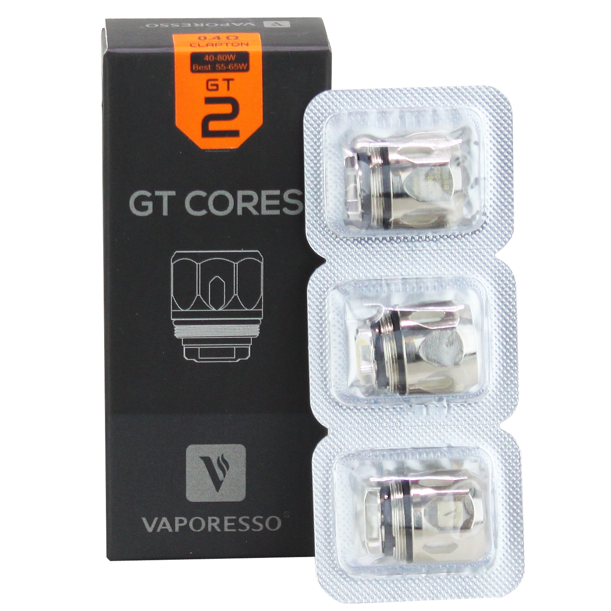 Vaporesso - NRG GT2 (0,4Ohm) - Ersatzcoil (3er Pack)