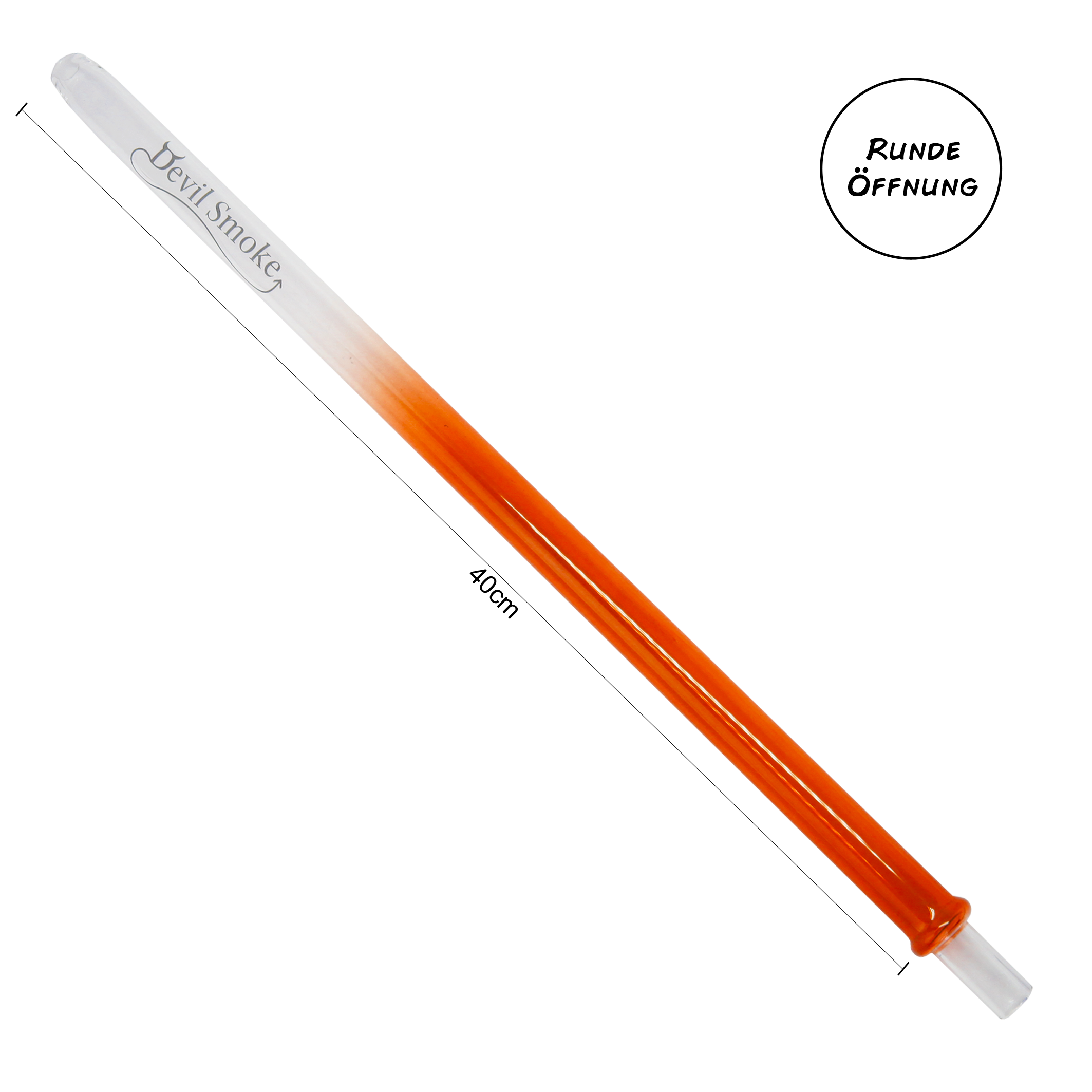 Devil Smoke - Colored - Kupfer Bronze - runde Öffnung