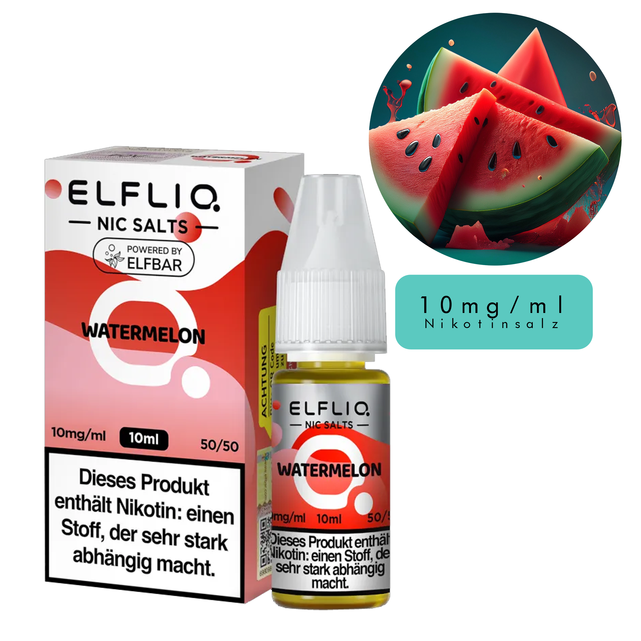 ElfLiq by Elfbar - Watermelon 10ml - 10mg