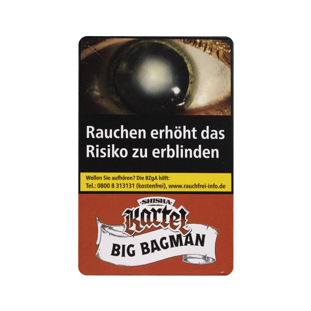 Shisha Kartel Tabak - Big Bagman - 25g