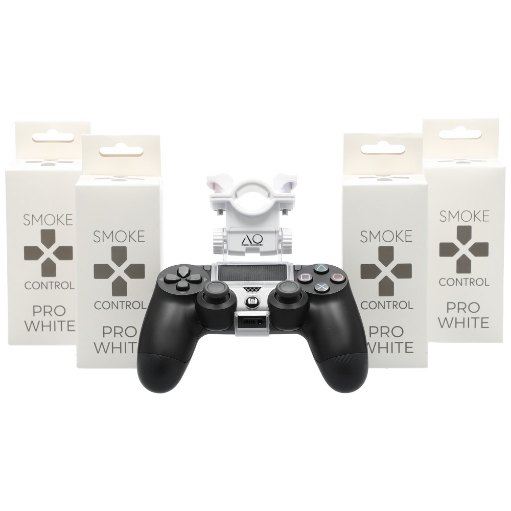 Smoke Control - Pro Schlauchhalter PS4 - White