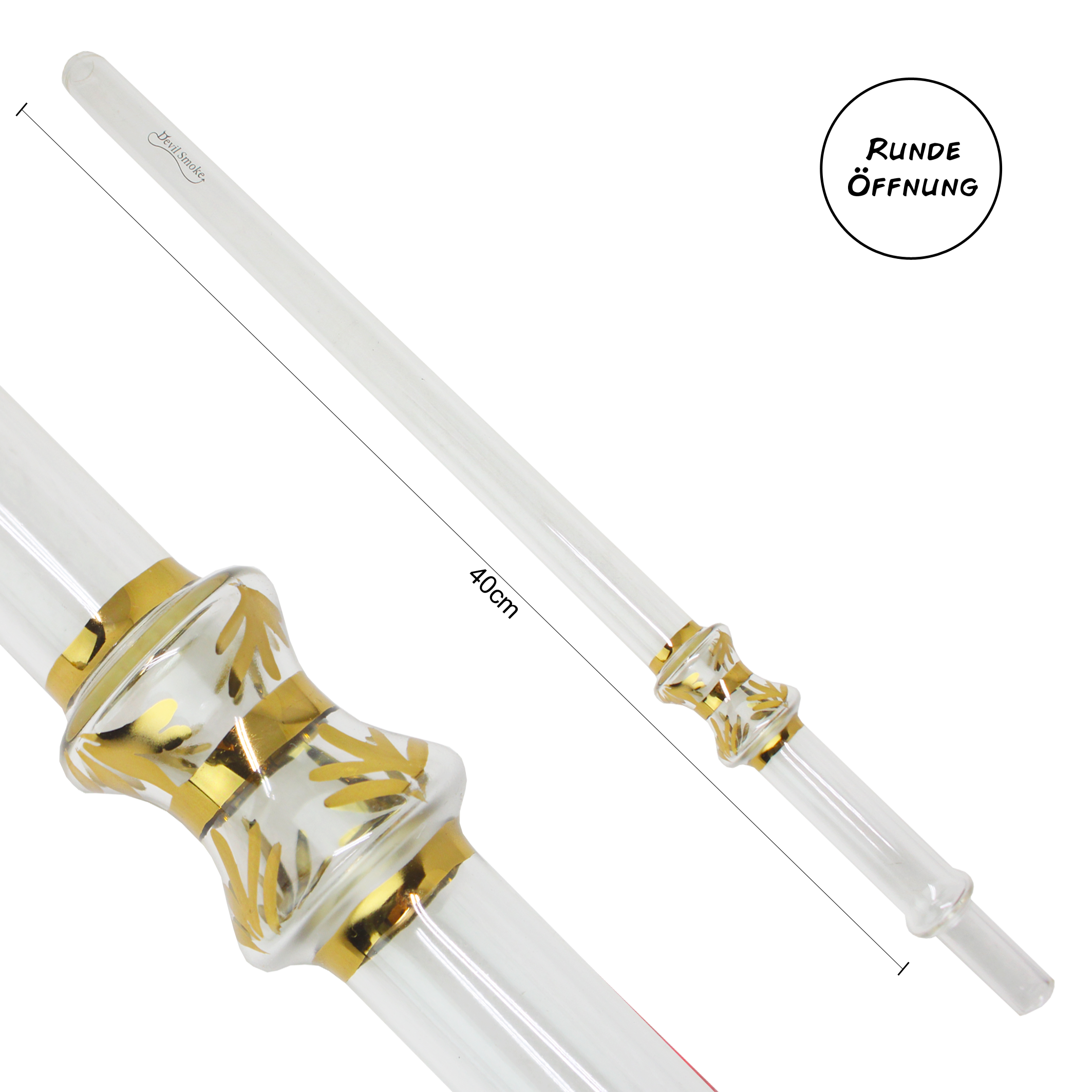 Devil Smoke - Diabolo Golden Nugget - 40cm