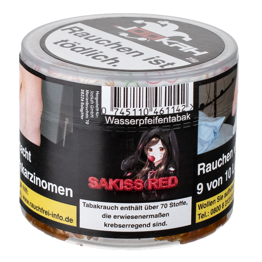 Jookah Tabak - Sakiss Red - 25g