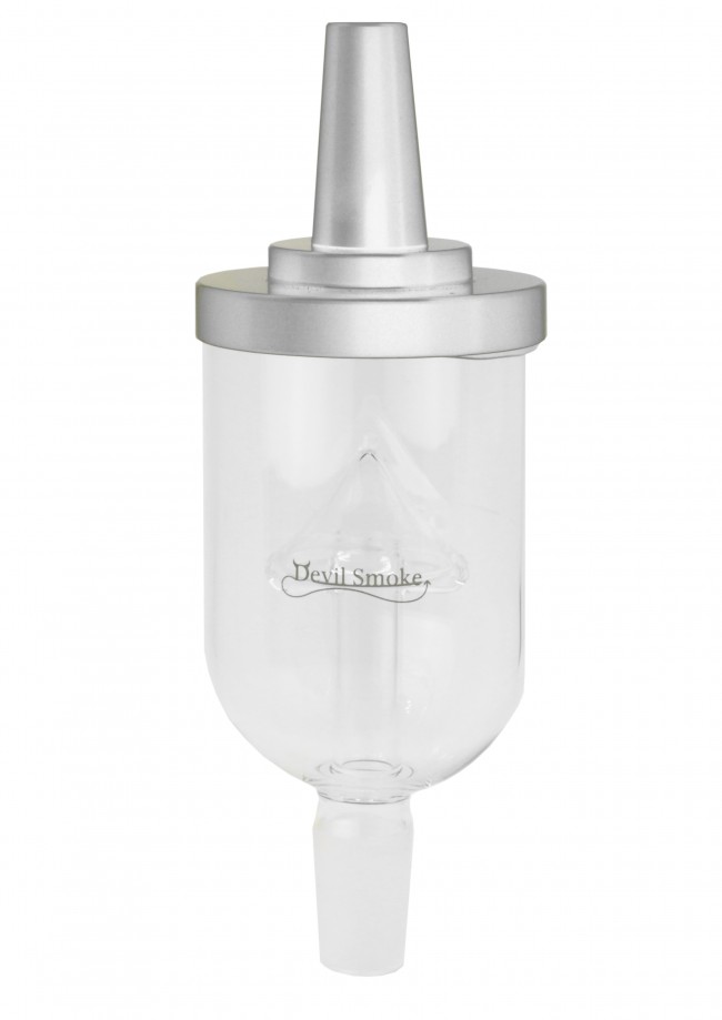 Devil Smoke - Hybrid-Molassefänger - 18/8 - Hat - silber