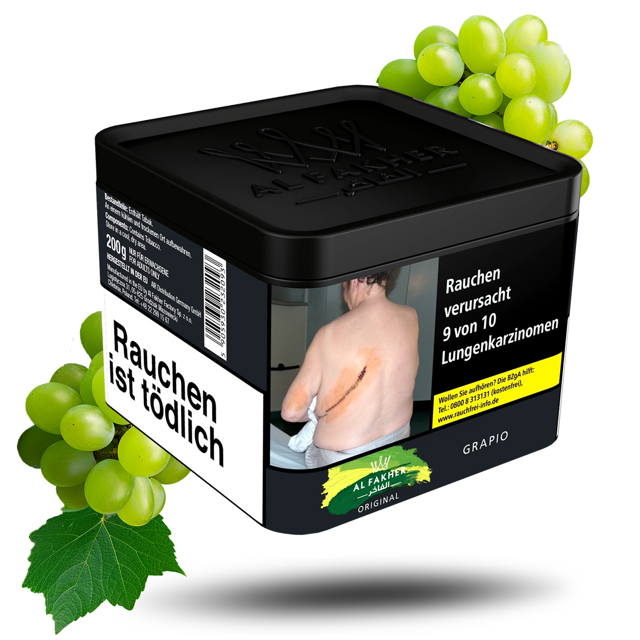 Al Fakher - Grapio - 200g TT