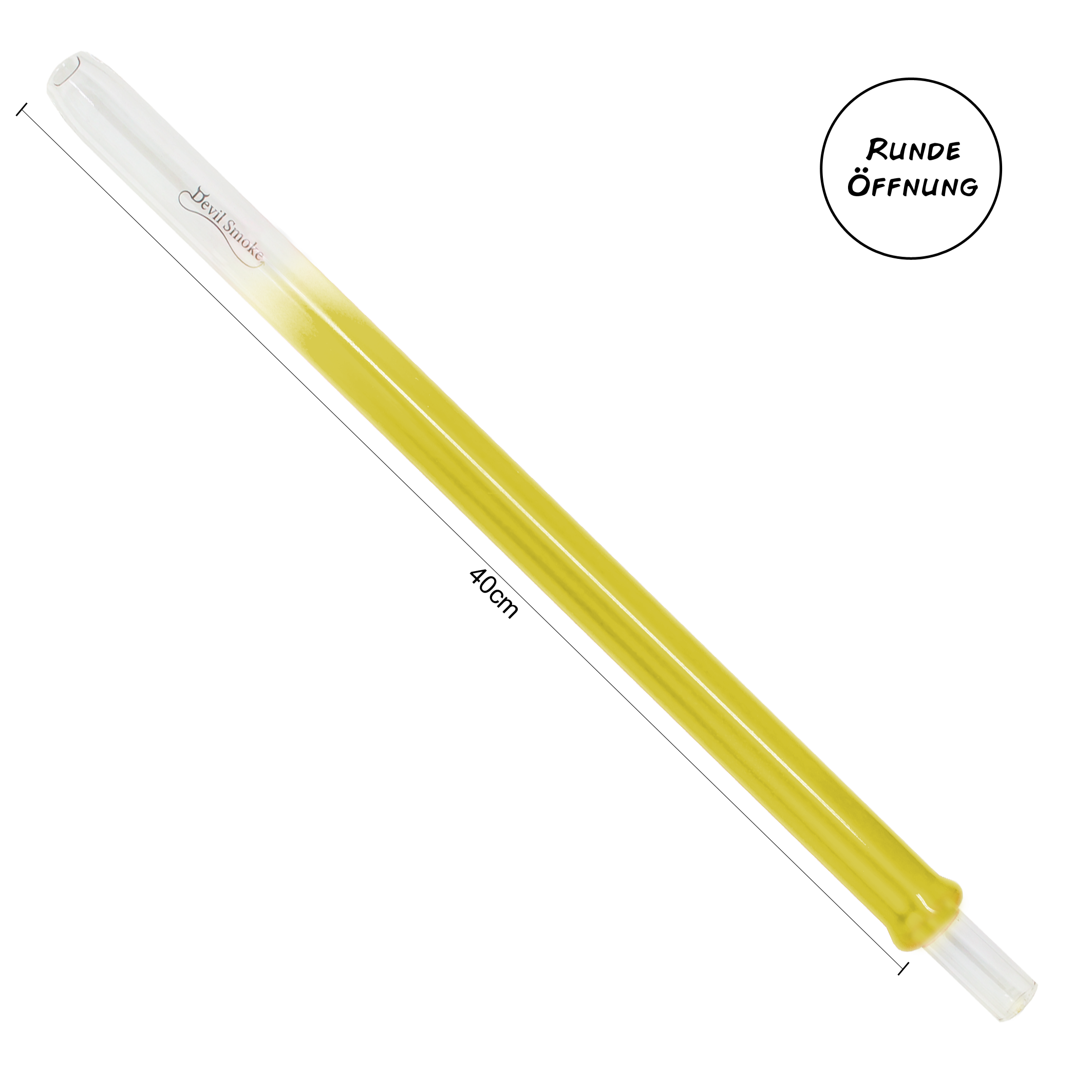 Devil Smoke - Metallic 40cm - Gelb