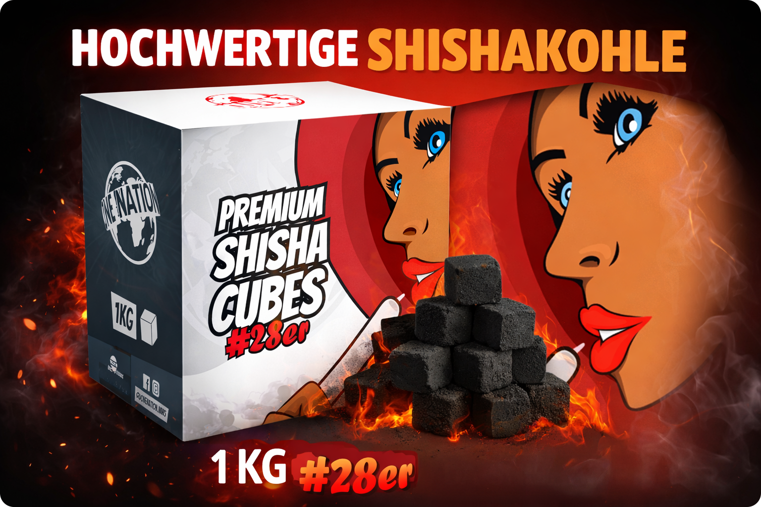 Hochwertige Shisha Kohle jetzt kaufen!