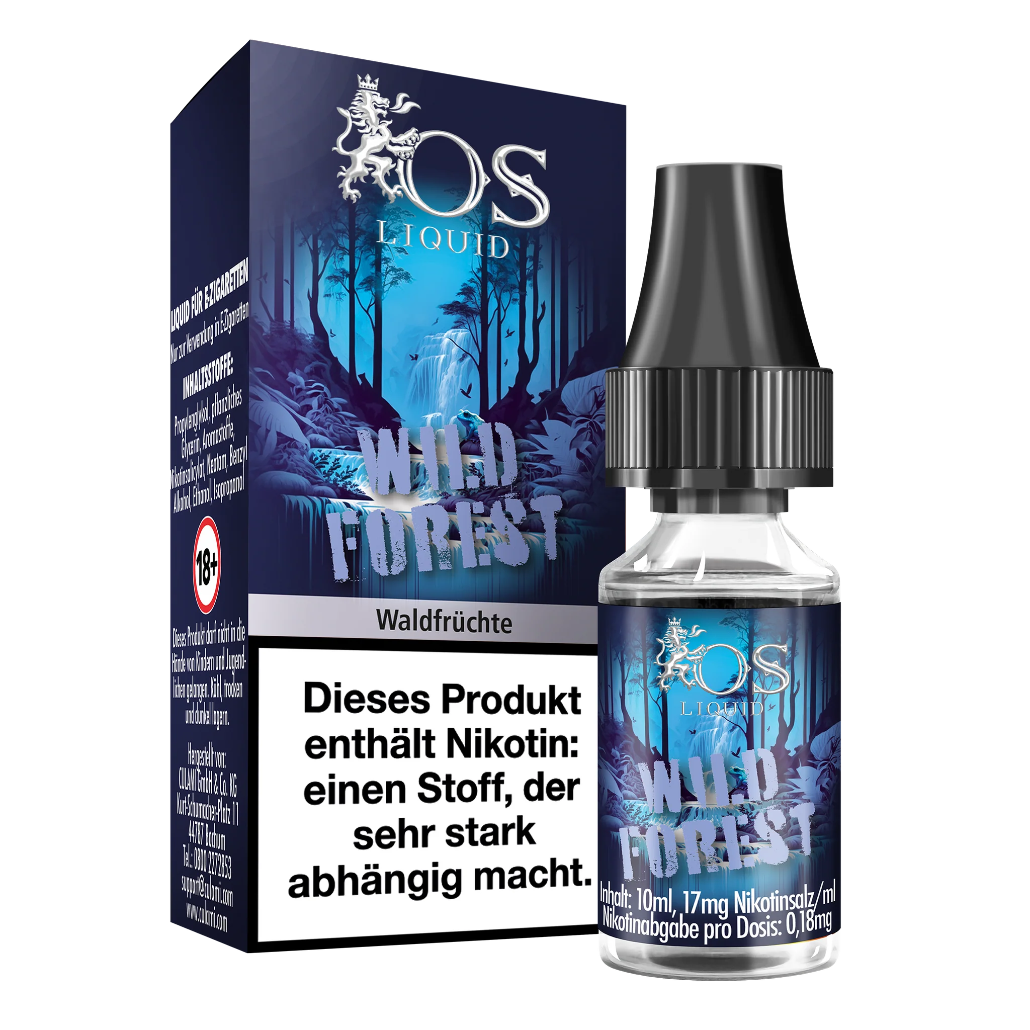 OS Liquid - Wild Forest 10ml - 17mg