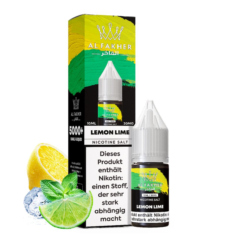 Al Fakher Liquid - Lemon Lime 10ml - 20mg