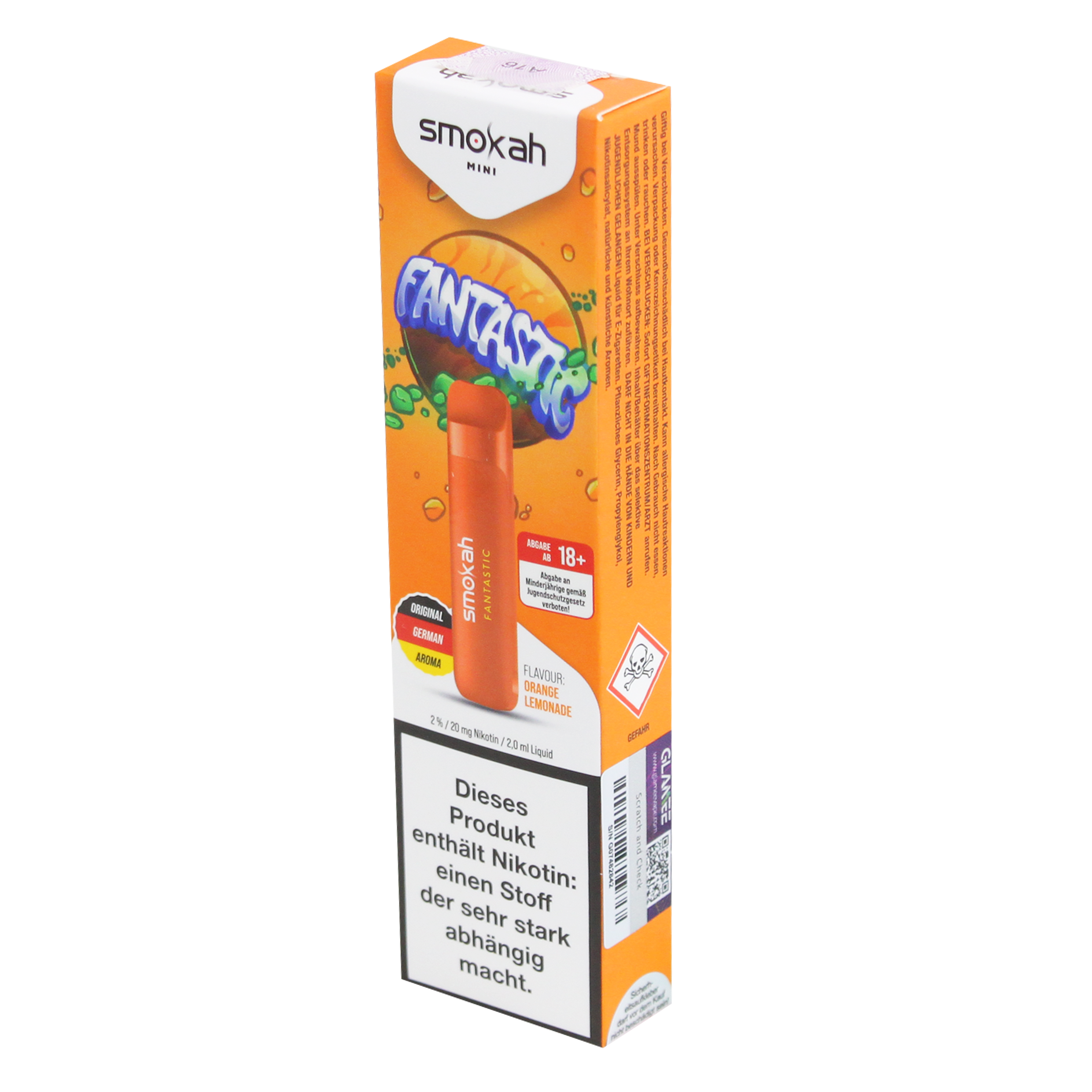 Smokah Glamee - Vape Pen - Fantastic 20mg