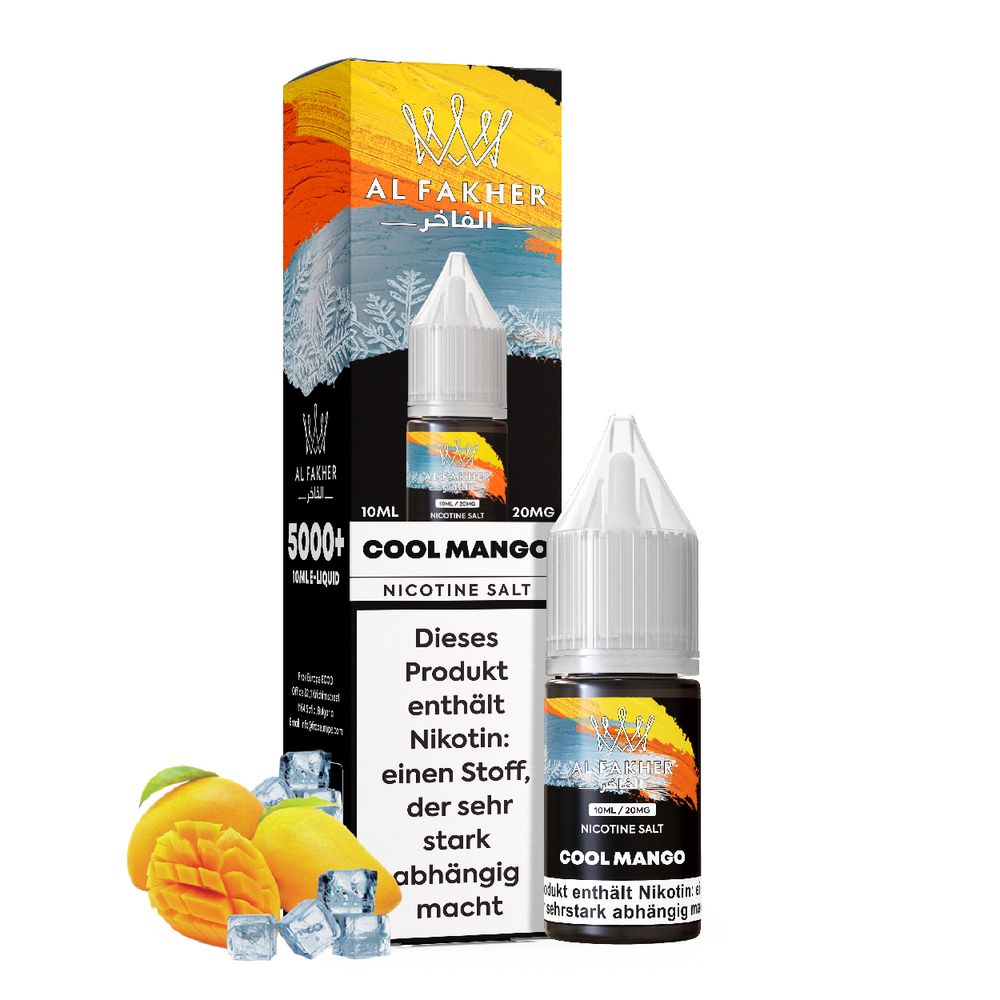 Al Fakher Liquid - Cool Mango 10ml - 20mg