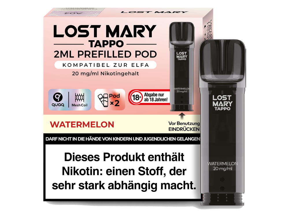 Lost Mary - Tappo Pod - Watermelon 20mg