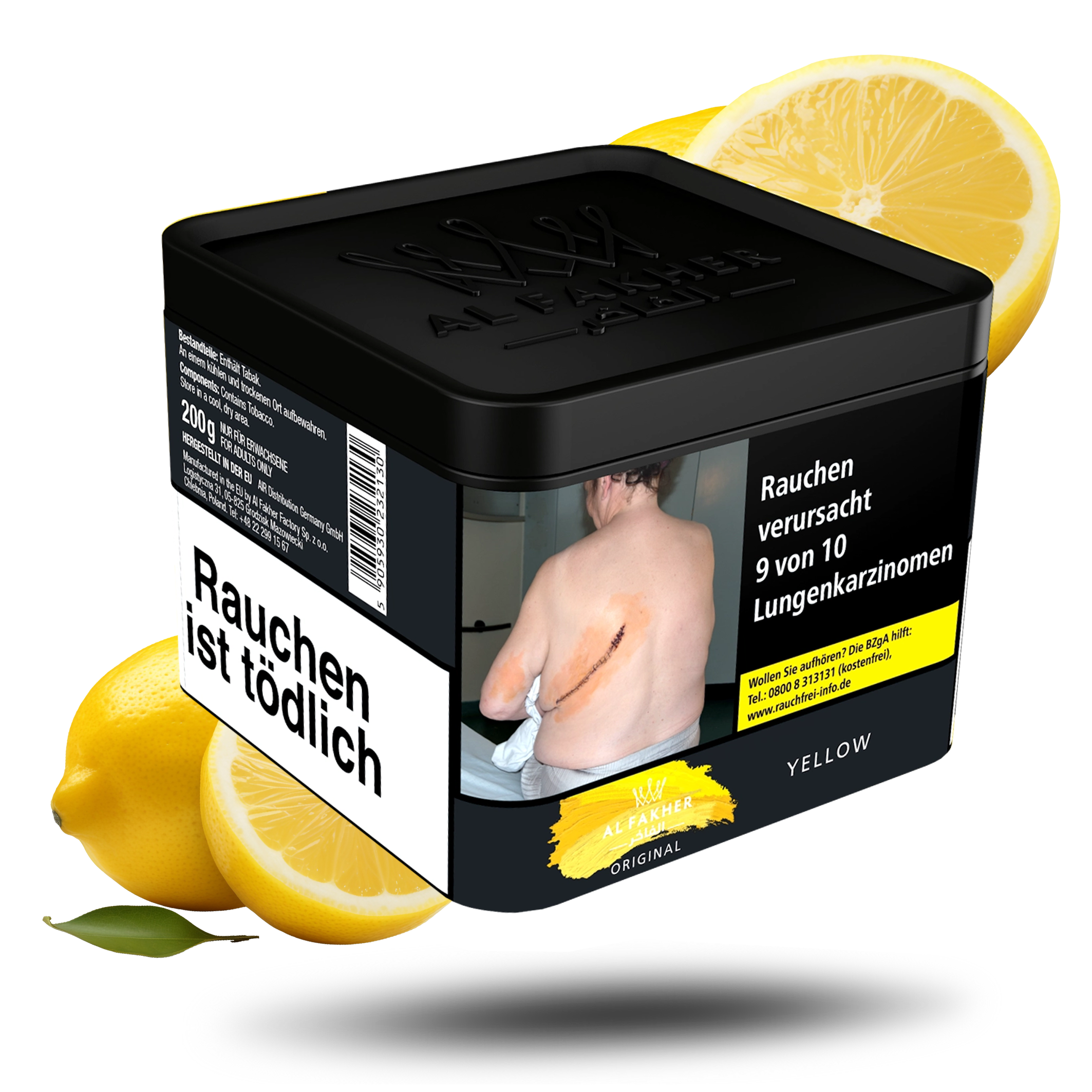 Al Fakher - Yellow - 200g TT