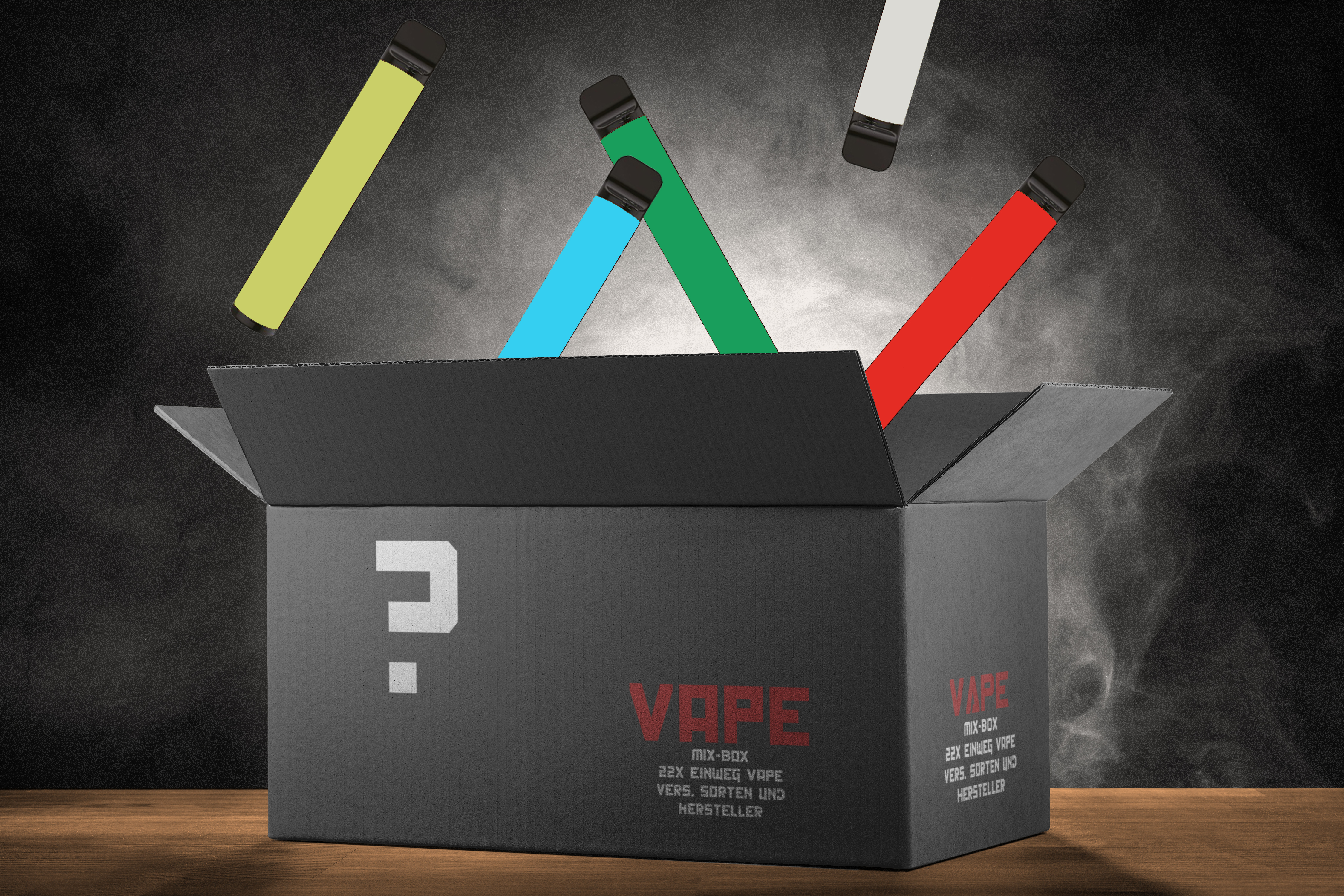 Einweg Vapes - Mystery-Box - 50 Stück