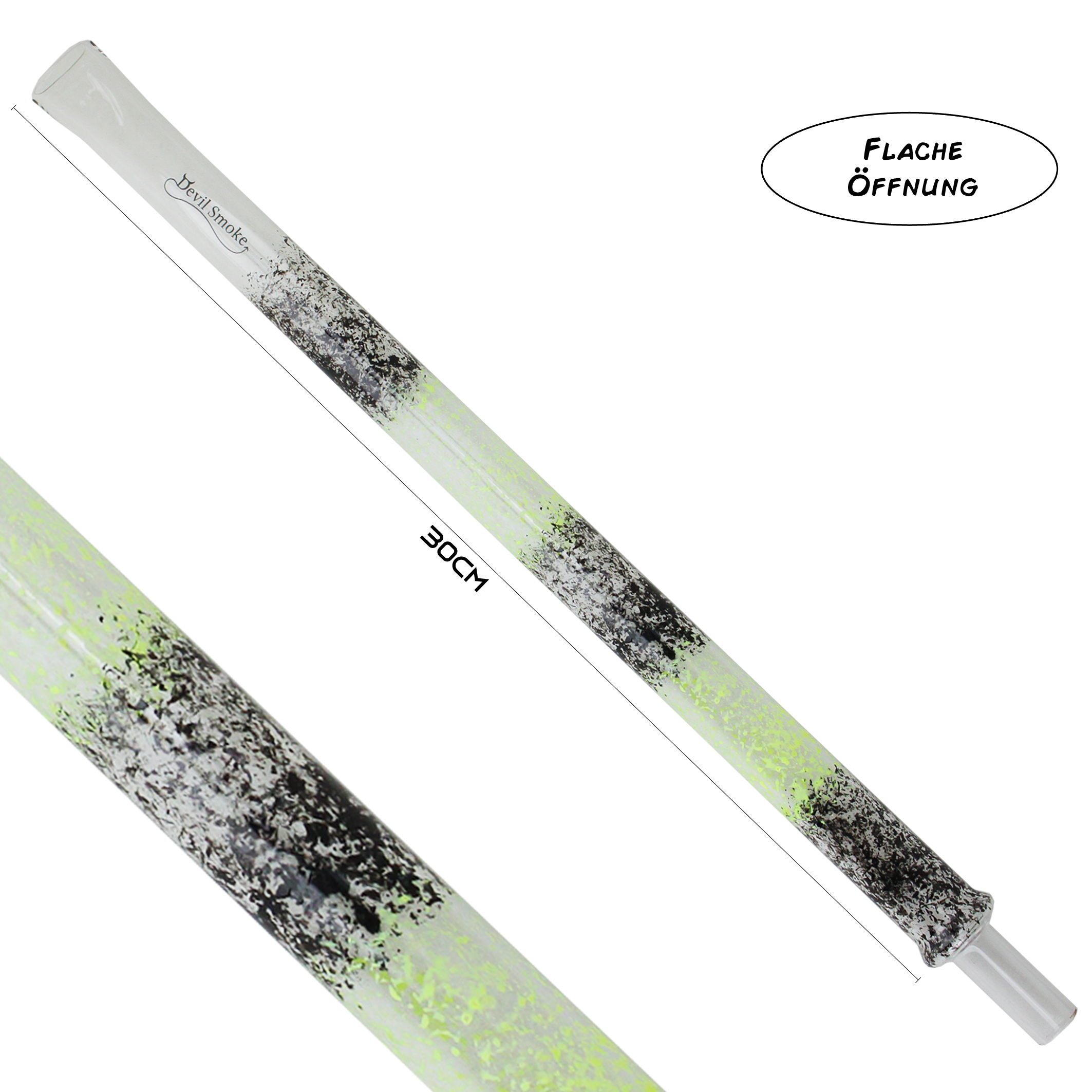 Devil Smoke - Short Snake - Black/Yellow Flach