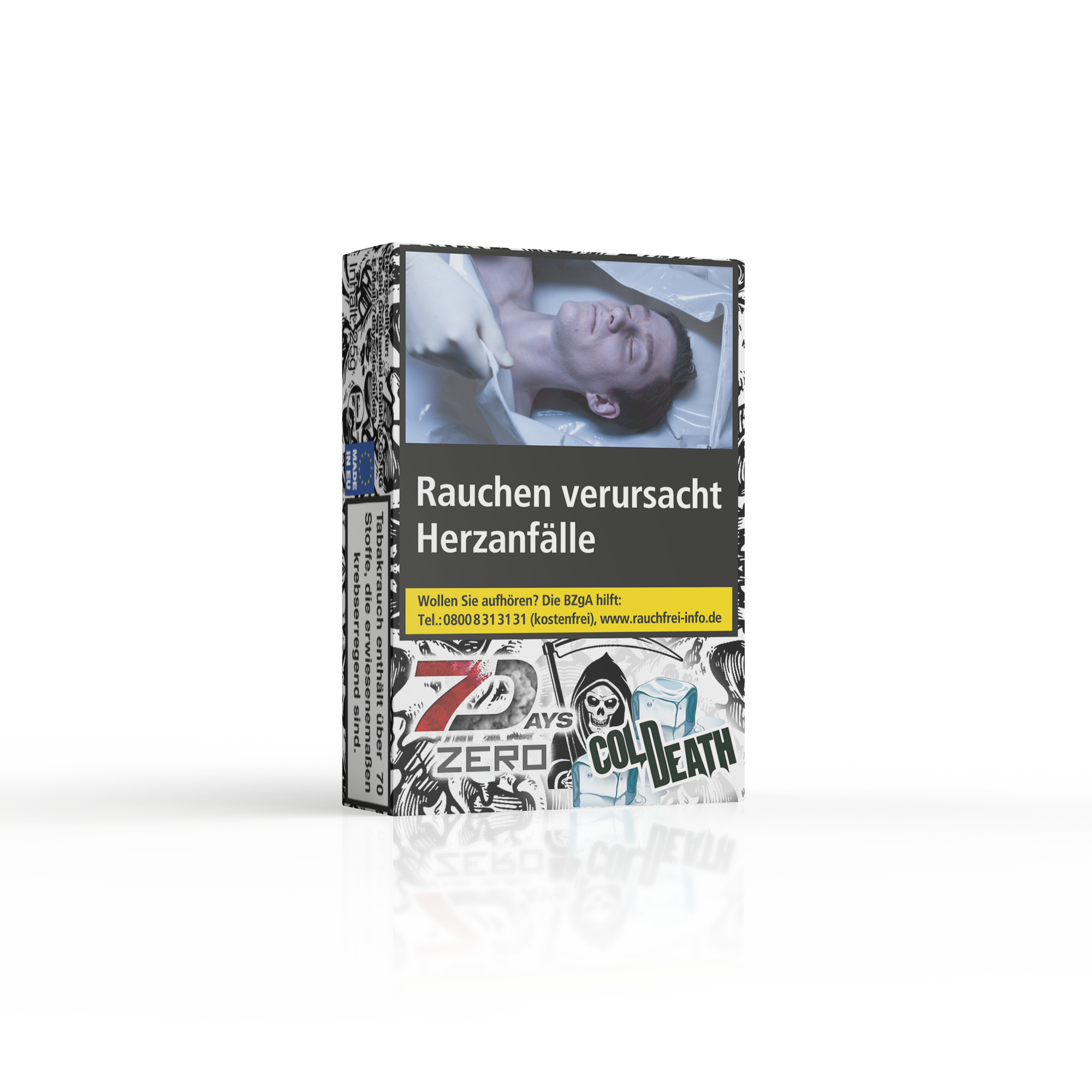 7Days Zero Tabakersatz - Cold Death - 25g
