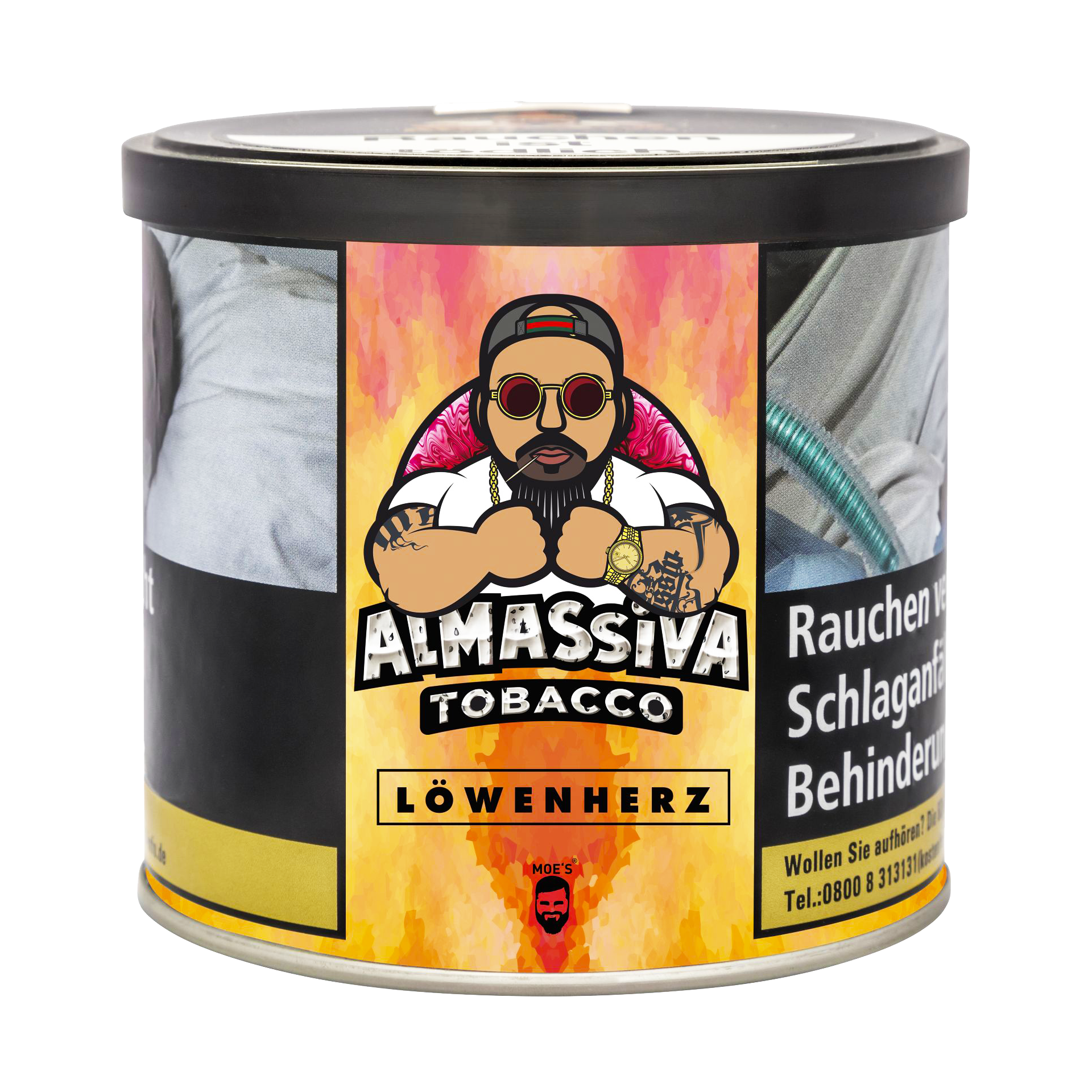 ALMASSIVA Tobacco - Löwenherz - 200g TT
